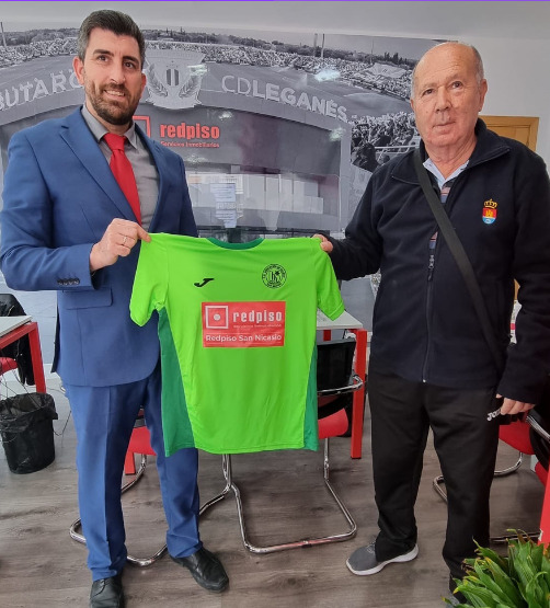 Redpiso Leganés, patrocinador oficial del Club Deportivo Asociación de vecinos de San Nicasio